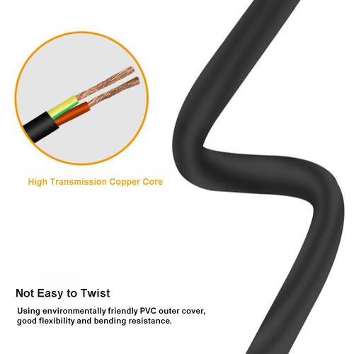 USB Type C to 5.5*2.5mm PD Charger Cable Power Cable for Acer Asus HP Lenovo - Picture 5 of 5