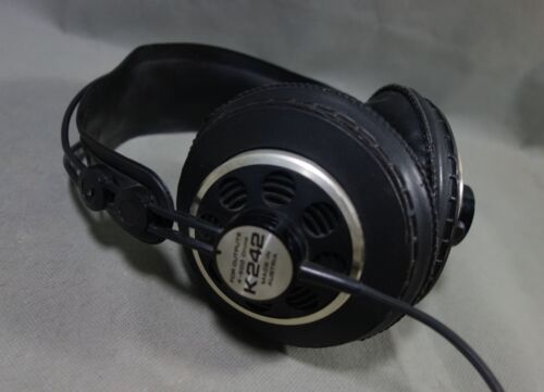 Casque vintage AKG K-242 studio hi-fi headphones 4 - 600 Ohms - Made in Austria