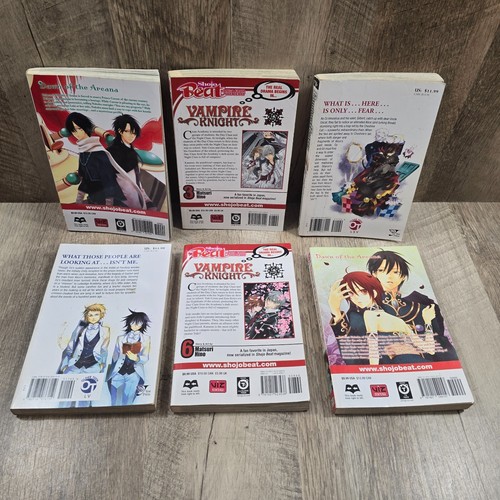 Lot of 6 MANGA Comics-ENGLISH: Vampire Knight Pandora Hearts Dawn Of The Arcana - Picture 2 of 5