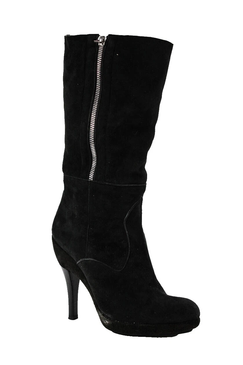 Женские однотонные сапоги Donna Karan