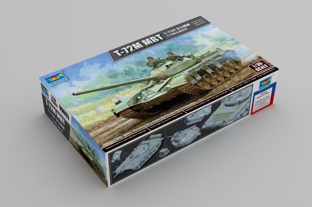 Trumpeter 09603 1:35th scale T-72M MBT