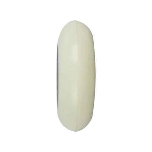Rueda de patín en línea multiuso 76 mm 78A blanca/plateada interior/exterior (individual) - Imagen 3 de 3