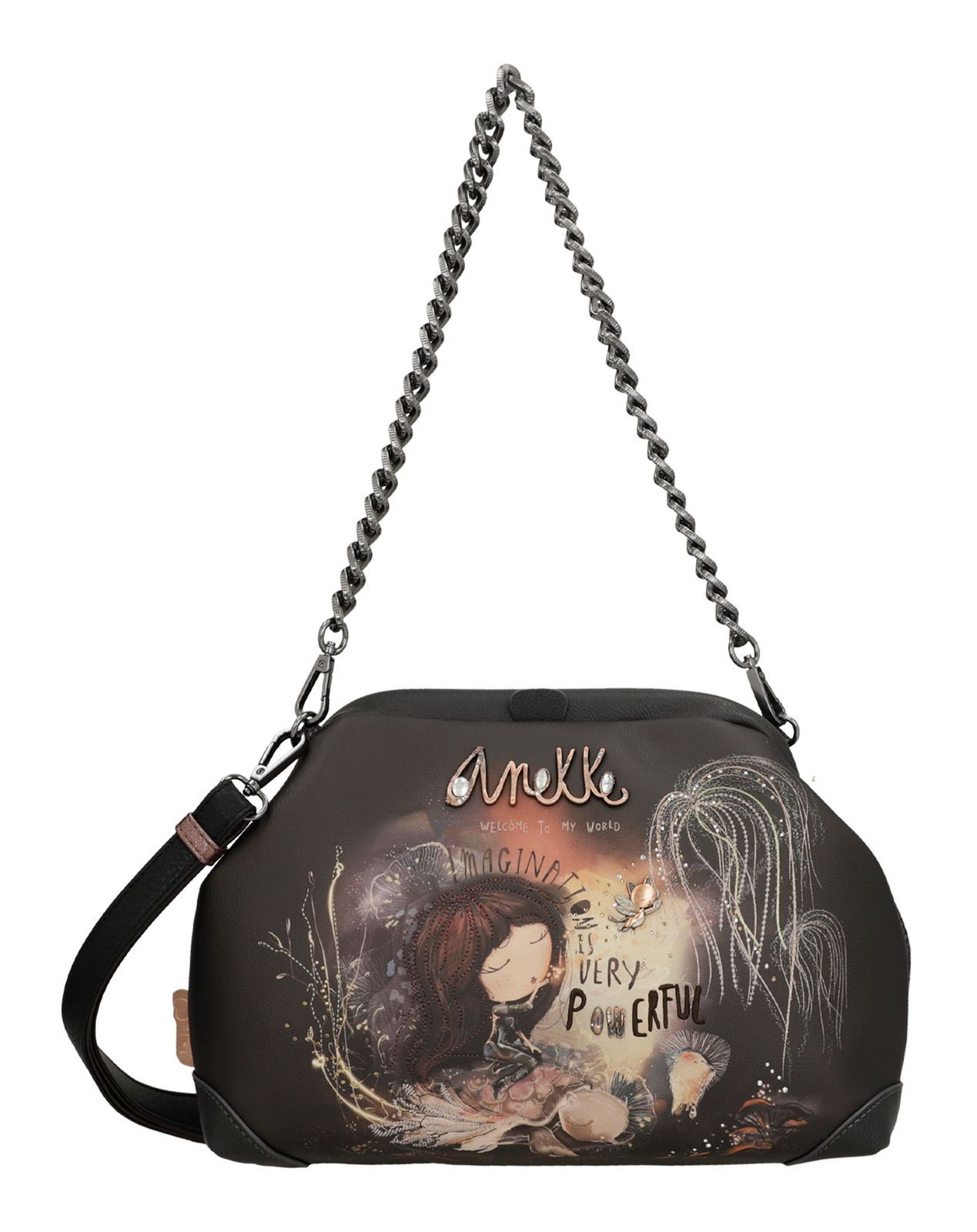 Anekke Bucket Shape Crossbody Bag Multicolor