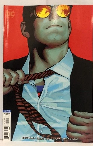 DC Universe Superman #3 Variant Cover Adam Hughes 