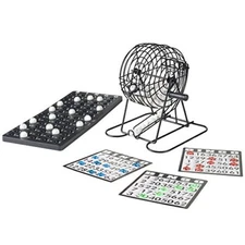 Hey! Play! Complete Bingo Set – Deluxe Classic Carnival and Casino Game for K...