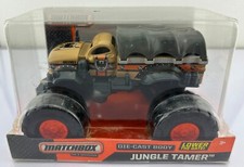 Matchbox on a Mission "Jungle Tamer" 1:30 Scale Die-cast Body Monster Truck. New