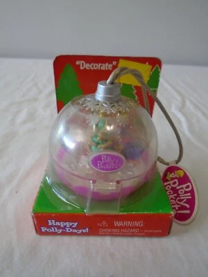 Polly pocket Happy Polly-Days Twinkle Tree Ornament [Mattel 2002] [Brand New]