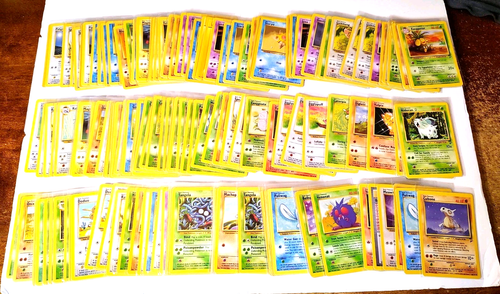 POKEMON BASE SET 2 HUGE COLLECTION LOT 170+ AUTHENTIC VINTAGE CARDS