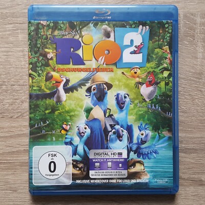 Rio 2 Dschungelfieber Blu-Ray Film in OVP Boxed Movie Bluray