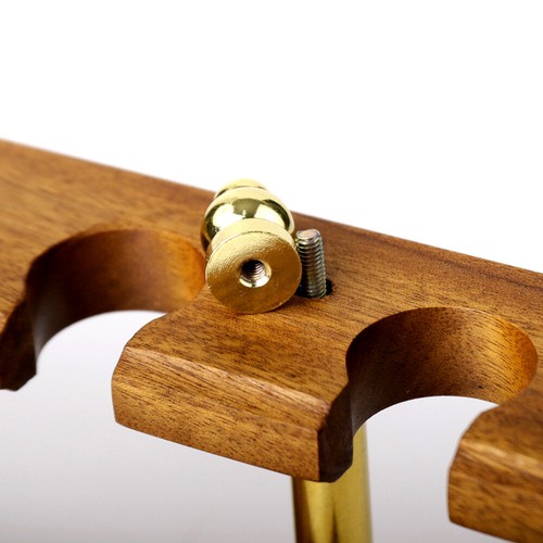 Wooden Tobacco Pipe Stand Rack Holder Display For 7 Smoking Pipes Handmade Rack - Picture 9 of 19