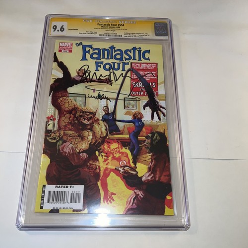 Fantastic Four #554 CGC SS 9.6 signiert von Arthur Suydam & Bryan Hitch, Variante - Bild 9 von 12