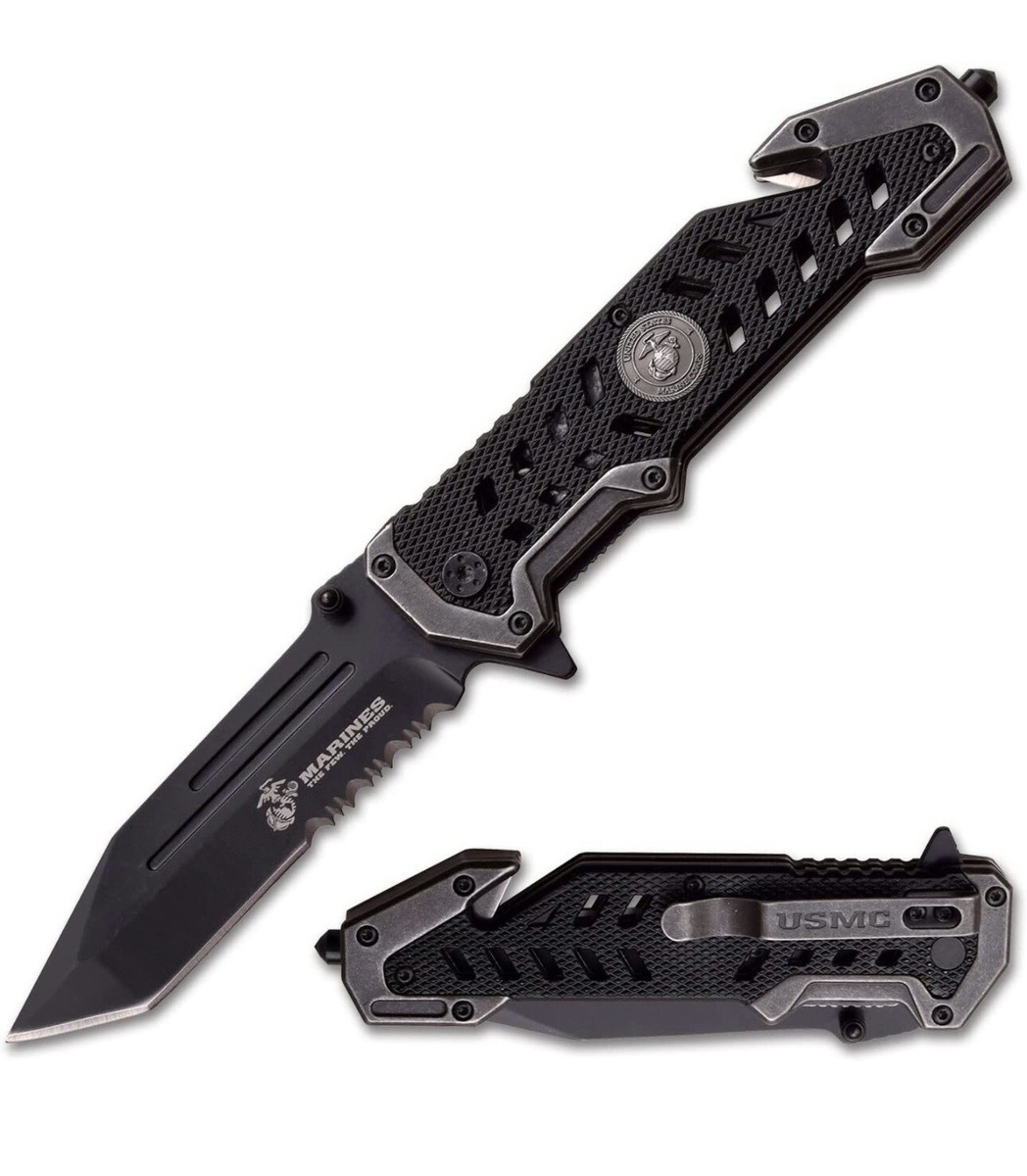 Official USMC (Marines) Pocket Knife (Limited Edition) | eBay