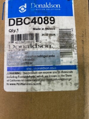 Donaldson DBC4089 Blue Coolant Filter, Spin On