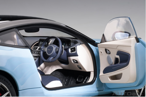 AUTOart 1/18 Aston Martin DB11 Q (Frosted Glass Blue) 70268 - Picture 16 of 19