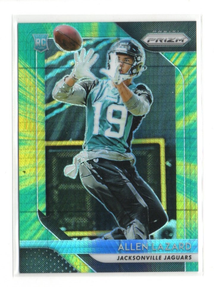 2018 Panini Prizm Hyper /275 Green Rookie #294 Allen Lazard Rookie JACKSONVILLE