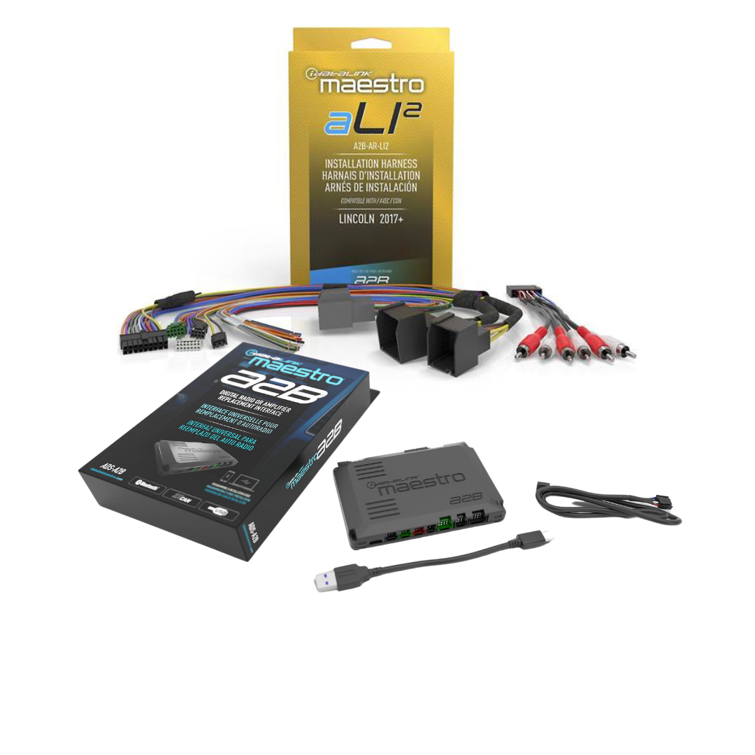 Idatalink Maestro A2B amplifier replacement inteface + AR-LI2 for 