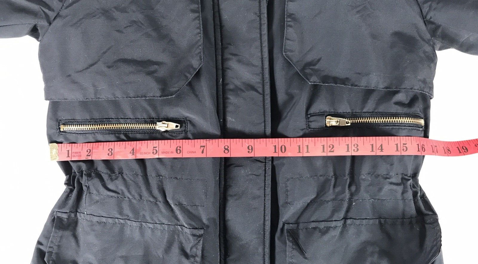 Zara Basic Outerwear Puffy Jacket Zip Up 2 Flap F… - image 15