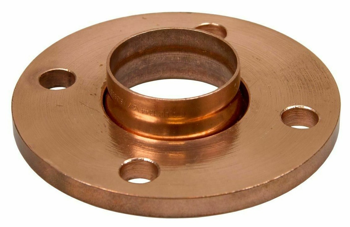Ardent COPPER FLANGE ADAPTOR 100mm U/G TableD, M16 Bolt Hole eBay