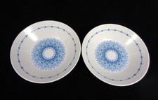 A Pair of Vintage Noritake Progression Kilimanjaro Japan 9068 Dessert / Soup Bow
