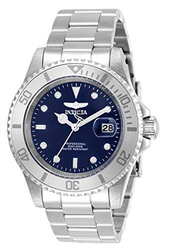 Invicta Men's 34023 Pro Diver Quartz 3 Hand Blue Dial Stainless Steel Watch - Picture 2 of 4
