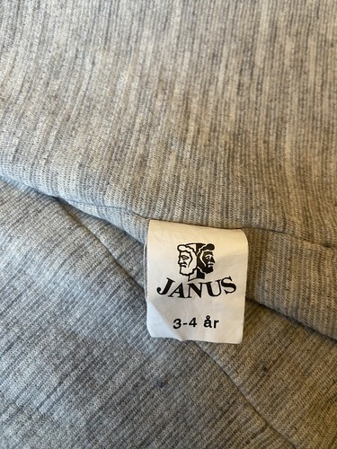 Janus skandinavische Thermo 70% Merinowolle Jacke Reißverschluss Oberteil Größe 3-4 Jahre - Bild 5 von 7