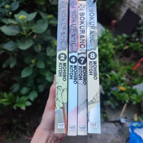 bokurano ours manga 2,4,7,8 OOP