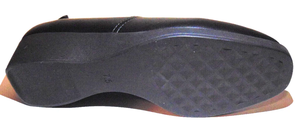 Zapatos de tacón de cuña negros Aersoles para mujer informales/vestidos/trabajo plataformas ~ 7,5 W Foto 4 de 4