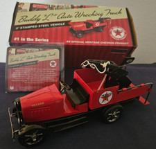 Ertl Collectibles / Buddy L Texaco Auto Wrecking Truck #1 in Series-Cert of Auth