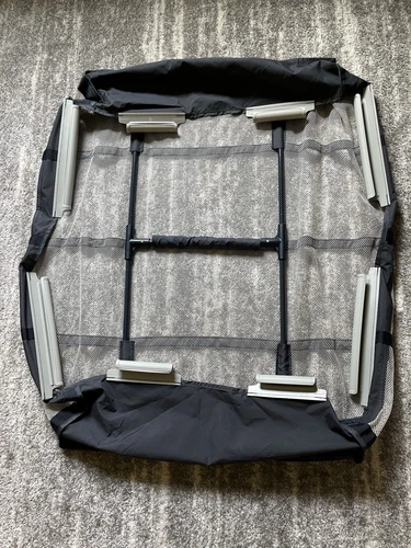 Graco Pack N Play Playpen Clip On Mesh Bassinet Insert & Poles Straight Side