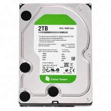 Western Digital WD20EVDS-63T3B0, AV-GP 2TB 3.5” Internal Hard Drive
