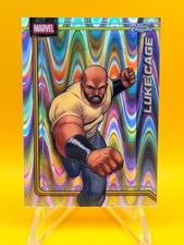 2026 Topps Chrome Marvel Comics #72 Luke Cage RayWave Refractor