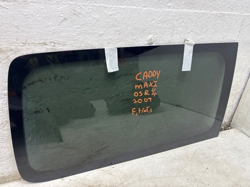 VW Caddy Maxi (2010) Drivers Rear Quarter Window Glass 2K3 - Picture 3 of 10