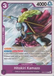 Hitokiri Kamazo EB04-035 Common The Azure Sea's Seven One Piece TCG