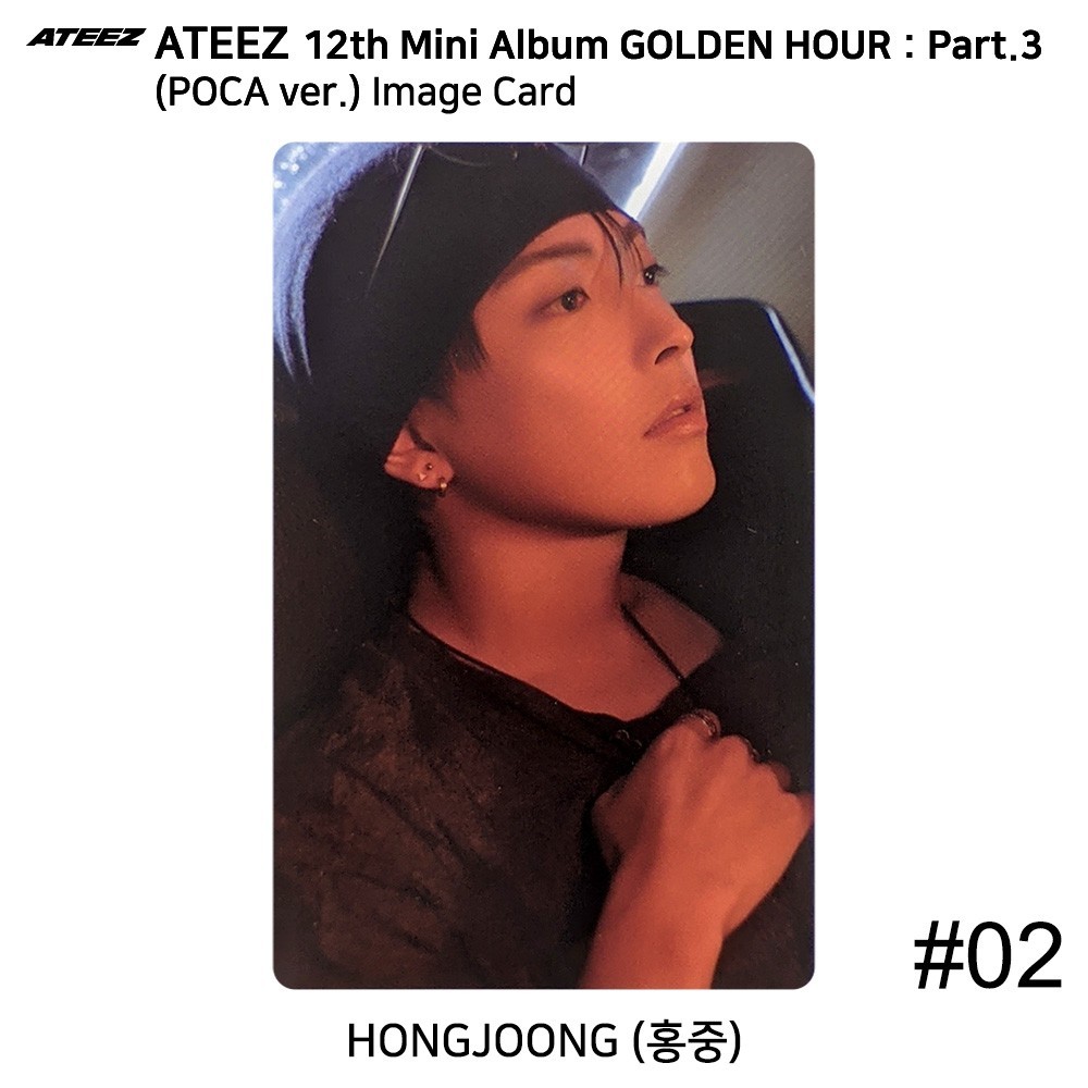 ATEEZ 12th Mini Golden Hour Part.3 POCA ver. Official