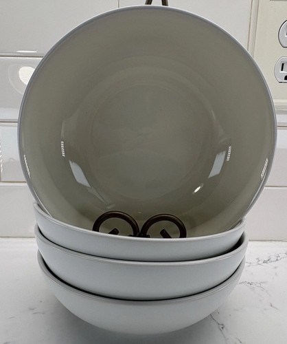 Noritake Colorwave White Stoneware Cereal Bowl-SET OF 4- NEW - Picture 1 of 16