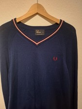 Maglione uomo Fred Perry lana merino, taglia XL, usato poche volte, buone condizioni