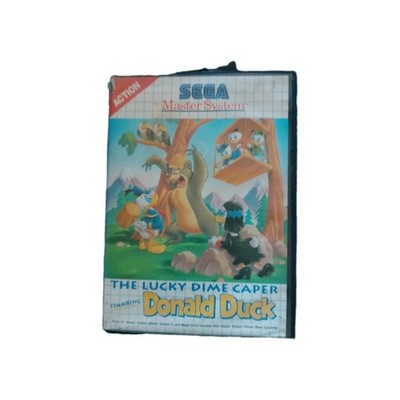 SEGA Sega Master System Donald Duck: The Lucky Dime Caper Action 1991