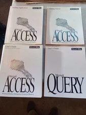1994 Microsoft Access and Query Manual Set.- Building...