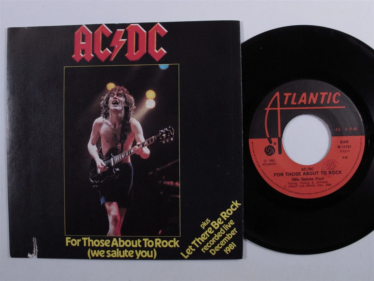 AC/DC レコード　2種 AC/DC 7