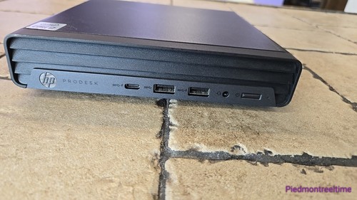 HP Prodesk 400 G6 Micro Desktop Core i7-10700T 2.00GHZ 256GB 16GB RAM Win11 Pro - Afbeelding 2 van 8