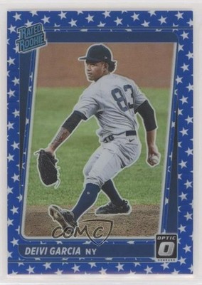 2021 Donruss Optic Rated Spirit of 76 Prizm 37/76 Deivi Garcia Rookie RC 0hu7