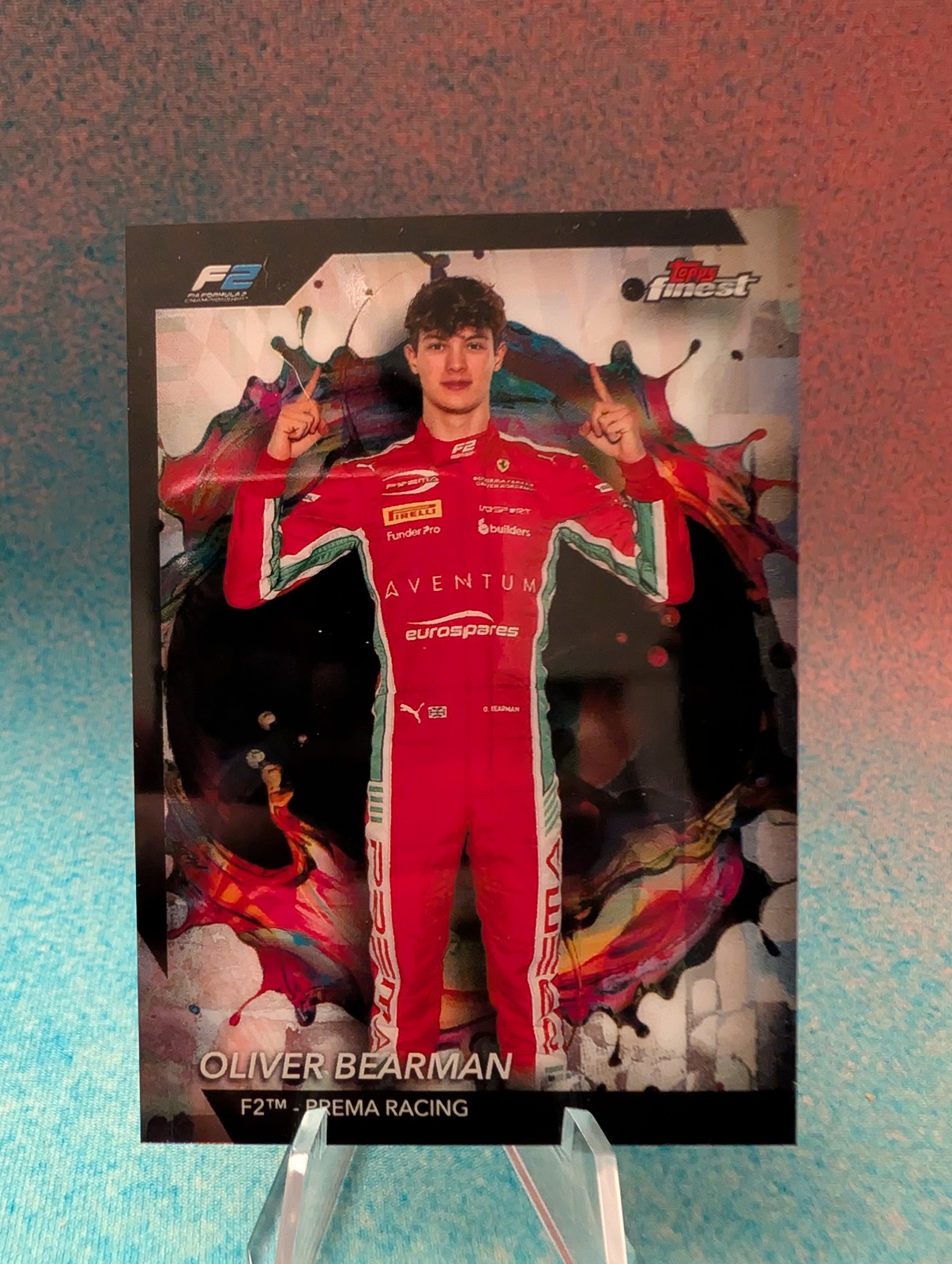 2024 Topps Finest Formula 1 #221 Oliver Bearman