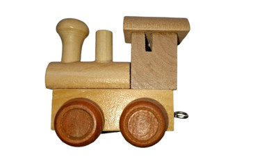 Geburtstagszug, Buchstaben, Zahlen, Zug, Holz natur, Zahlen, Namen ,Eisenbahn