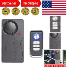 Wireless Vibration Alarm - 110dB Anti-Theft Device for Vehicles Home Security