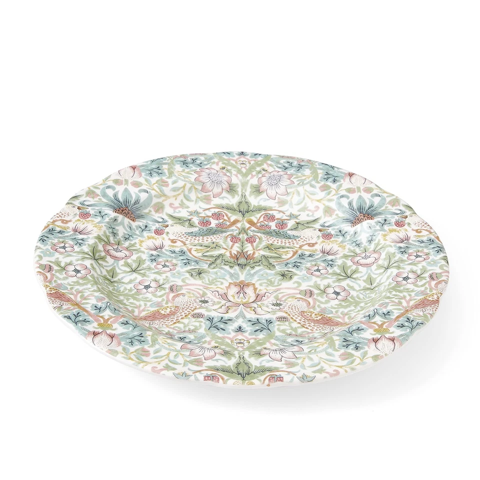 Spode Strawberry Thief Serving Platter - 12 Inch Earthenware Tableware with S... - Image 2 of 3