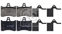 Febi Bilstein Bremsbelagsatz, Scheibenbremse 116035 FüR CitroËN