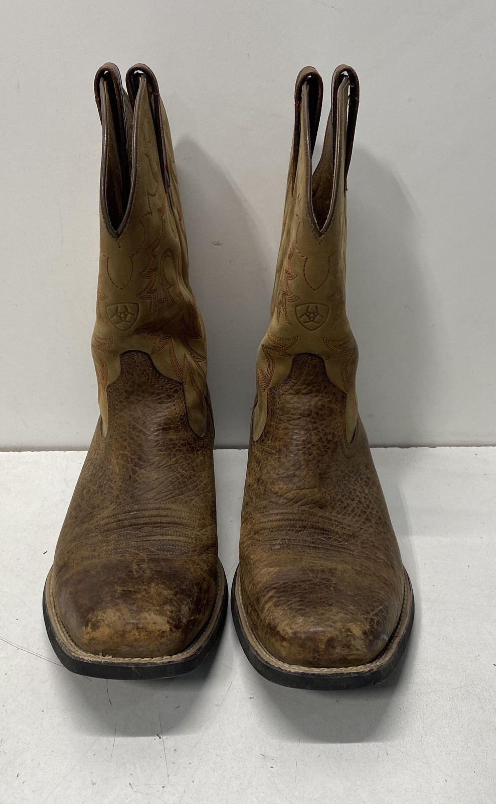 Ariat Brown Solid Western Boot Men 10EE - image 2