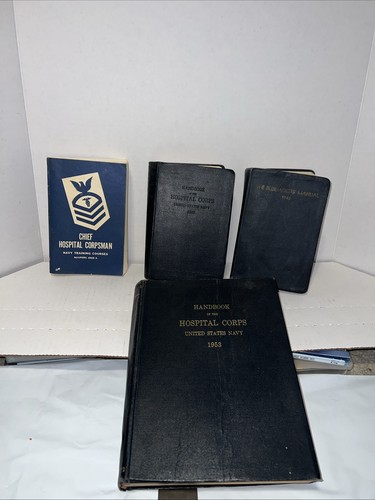 VINTAGE MARINE / MARINE MEDIZINISCHE BÜCHER 1943-1958 - Bild 1 von 6