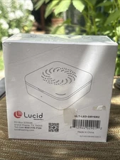 Lucid Hearing Hearing Aid UV Sanitizer And Dryer 30 Minute Sterilization New