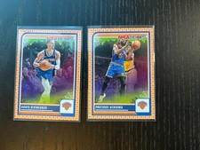 2 Card New York Knicks Lot! Donte Di'Vincenzo, Precious Achiuwa